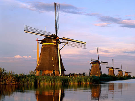 Windmills in the Netherlands